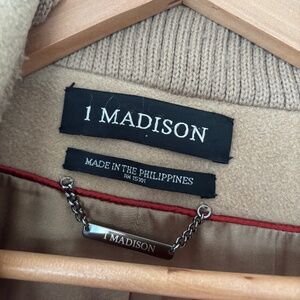 1 Madison Men’s Camel Colored Overcoat